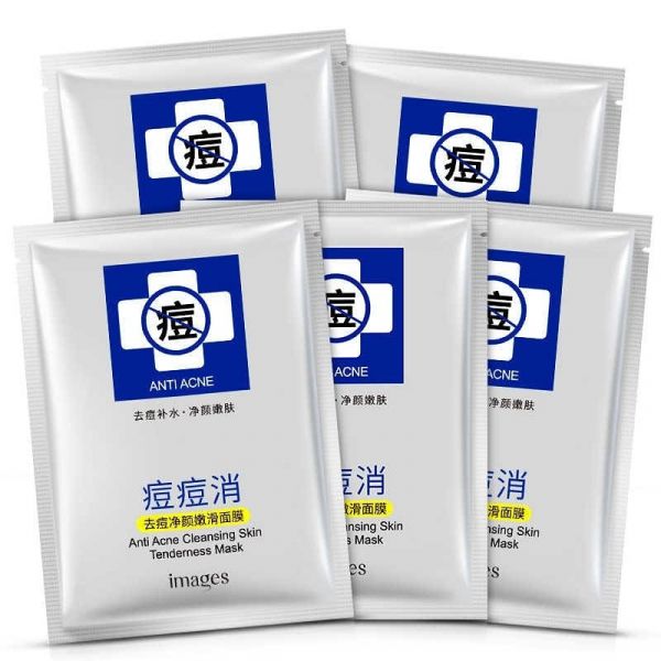 Images anti-acne sheet mask Anti Acne Cleansing Skin Tenderness Mask